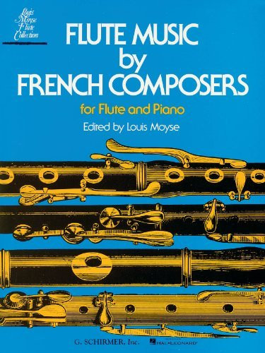 Flute Music by French Composers  Flute and Piano  Book