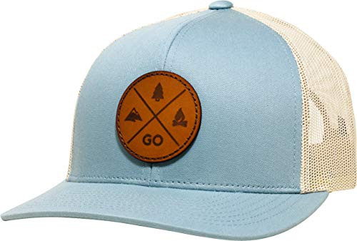 LINDO Trucker Hat  GO Outdoors Sky Blue