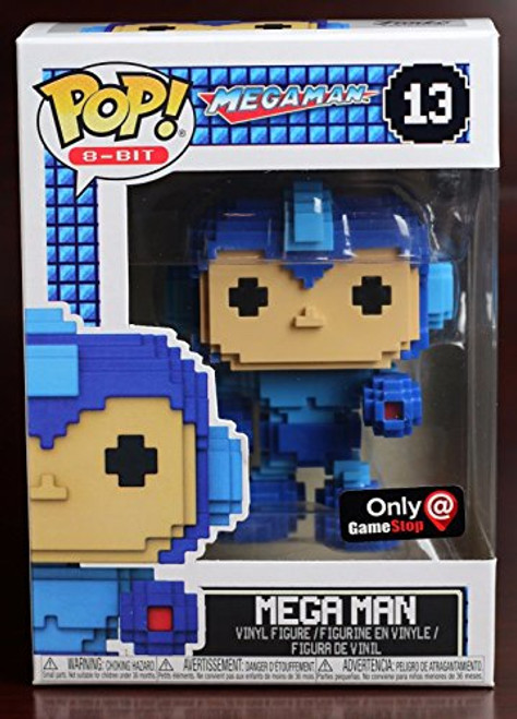 Funko Mega Man 8-Bit Pop! Vinyl Figure #13 GameStop Exclusive Funko Mega Man 8-Bit Pop! Vinyl Figure #13 GameStop Exclusive