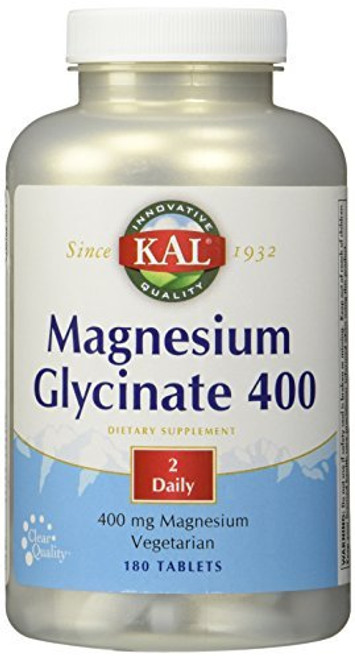 Magnesium Glycinate 400mg Kal 180 Tabs