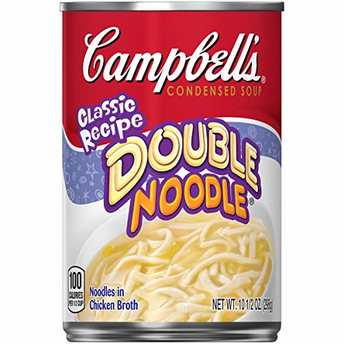 Campbells Condensed Double Noodle Soup 105 Ounce Pack of 12