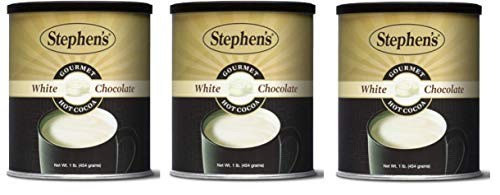 Stephens Gourmet Hot Cocoa 16Ounce Cans White Chocolate Pack 3 Stephens Gourmet Hot Cocoa 16Ounce Cans White Chocolate Pack 3