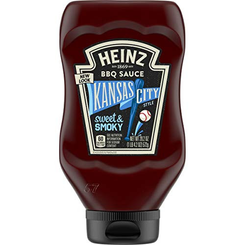 Heinz Kansas City Style Sweet  Smoky BBQ Sauce 202 oz Bottles Pack of 6