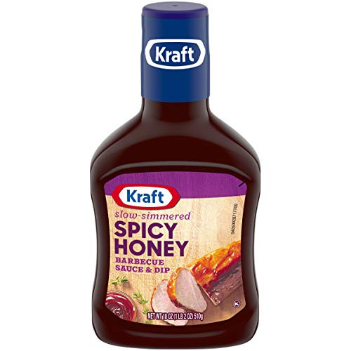 Kraft Spicy Honey BBQ Sauce 18 oz Bottles Pack of 12