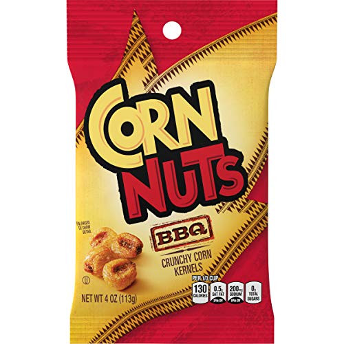Corn Nuts BBQ Crunchy Corn Kernels 4 oz Bags Pack of 12