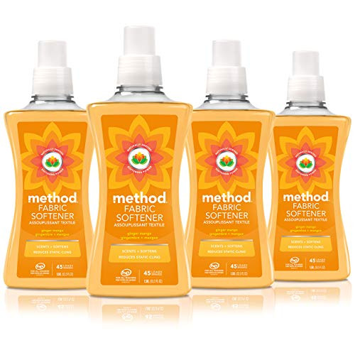 Method Fabric Softener Ginger Mango 535 Ounce 45 Loads 4 Count