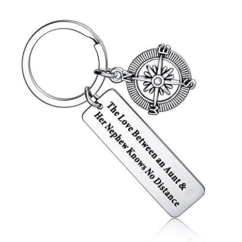 Aunt Gifts from Nephew Aunt Keychain The Love Between an Aunt and Nephew Knows No Distance Keyring Relationship Gifts Birthday Jewelry Aunt Nephew Aunt Gifts from Nephew Aunt Keychain The Love Between an Aunt and Nephew Knows No Distance Keyring Relationship Gifts Birthday Jewelry Aunt Nephew