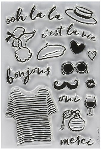 Hero Arts CM145 Ooh La Photopolymer Stamps