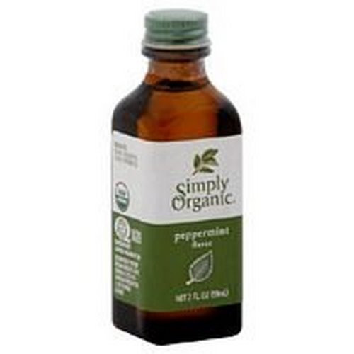 Simply Organic Peppermint Flavor Certified Organic 20 Ounce Bottle