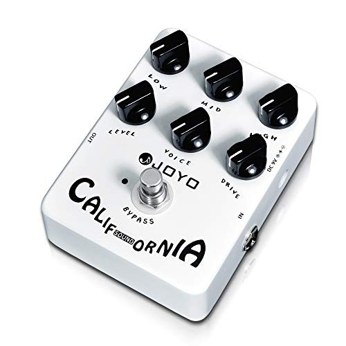 JOYO California Sound Amp Simulator Pedal of Amplifier MB MKII Focus Rock Tones from Overdrive to Distortion for Electric Guitar Effect True Bypass JF15