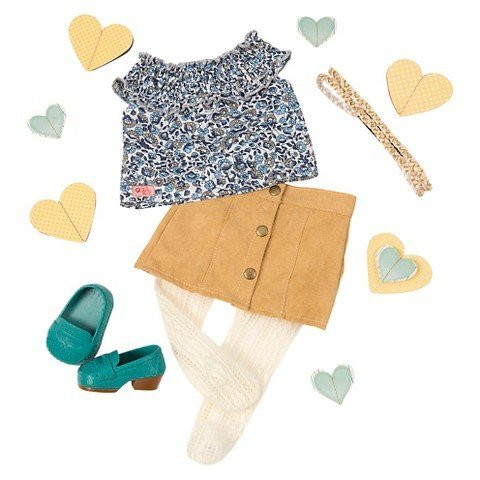 Our Generation Retro Blouse Doll Outfit