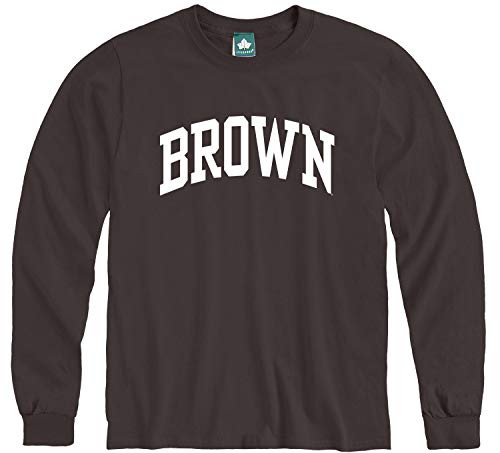 Ivysport Brown University Bears Long Sleeve TShirt Classic Brown Medium