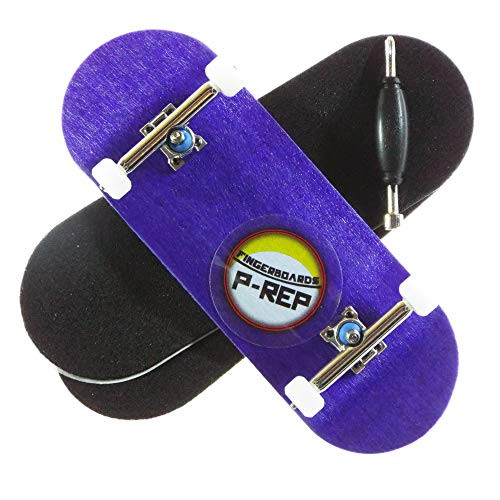 PREP Purple  Solid Performance Complete Wooden Fingerboard Chromite 34mm x 97mm