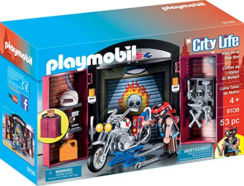 PLAYMOBIL Bike Shop Play Box
