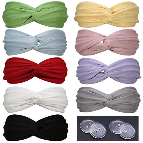 9 Pcs Womens Headbands Headwraps Hair Band Twisted Criss Cross Elastic Turban Head Wraps Women Girls Elastic Hairband 9 Pcs Womens Headbands Headwraps Hair Band Twisted Criss Cross Elastic Turban Head Wraps Women Girls Elastic Hairband