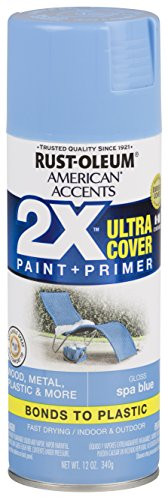 RustOleum 3278906 PK American Accents Spray Paint Gloss Spa Blue