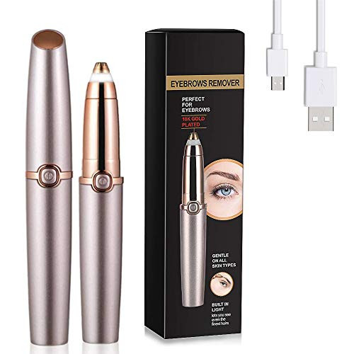 Rechargeable Eyebrow Trimmer Painless Precision Eyebrow Hair Remover Portable Epilator Electric Eyebrow Razor Tool for Women Rechargeable Eyebrow Trimmer Painless Precision Eyebrow Hair Remover Portable Epilator Electric Eyebrow Razor Tool for Women