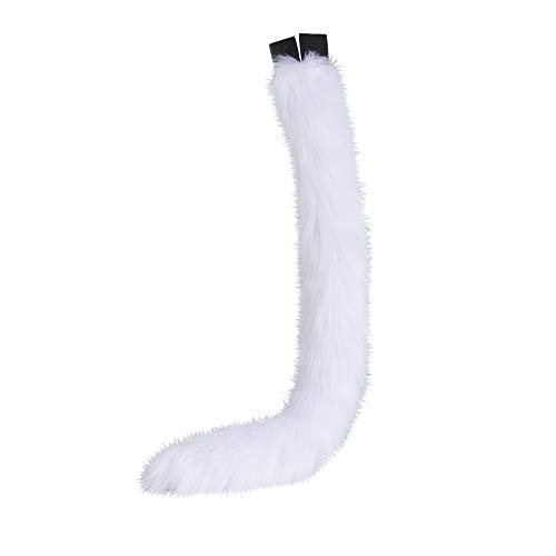 Pawstar Furry Kitty Cat Costume Tail  White