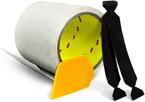 VViViD 3M Clear Paint Protection Vinyl Film 4 Inch Wide Choose Your Size Including Tools 4 Inch x 48 Inch