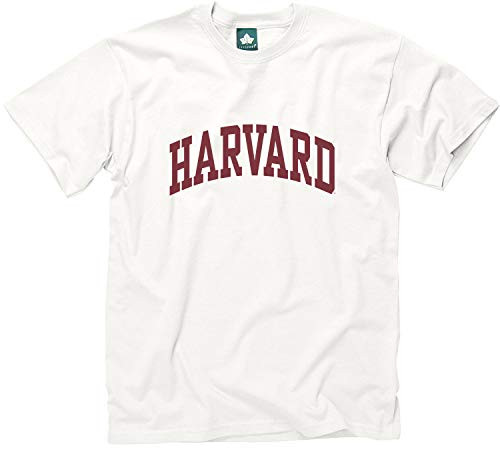 Ivysport Harvard University ShortSleeve TShirt Classic White Large