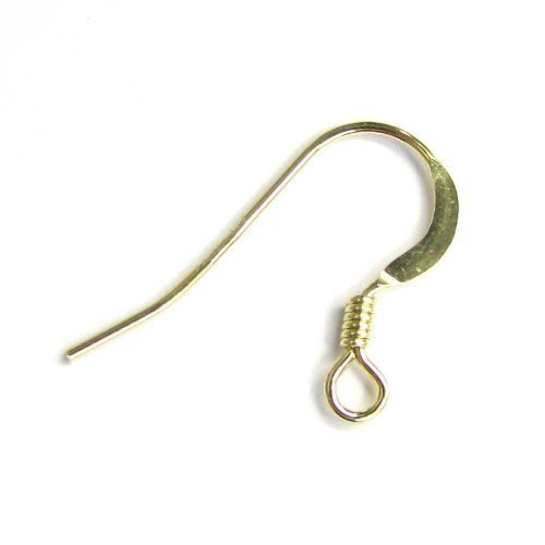 8 pcs Gold Filled 14K French Hook Earwires Coil Ear Wire Earring ConnectorFindingsYellow Gold 8 pcs Gold Filled 14K French Hook Earwires Coil Ear Wire Earring ConnectorFindingsYellow Gold