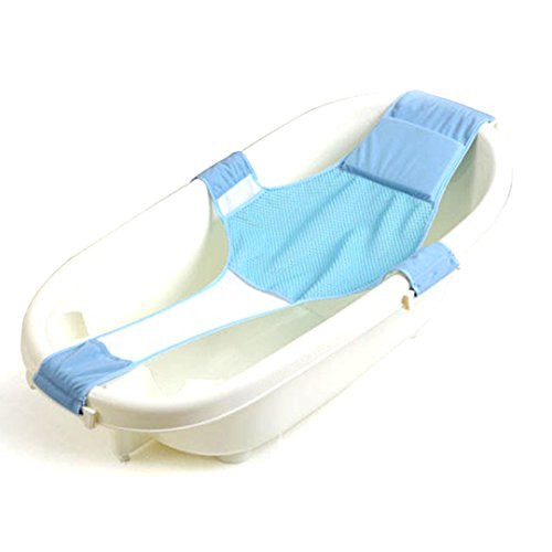 BYP Baby Newborn Bath Seat Support Net NonSlip Bathtub Sling Shower Mesh Bathing Cradle Rings for Tub BYP Baby Newborn Bath Seat Support Net NonSlip Bathtub Sling Shower Mesh Bathing Cradle Rings for Tub