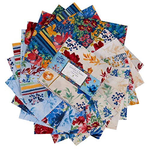 Wilmington Prints Wilmington Garden Charm 5 Karat Crystals 42 Pcs Multi