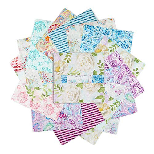 Wilmington Prints Wilmington Wild Blush 10 Karat Crystals 42 pcs Multi