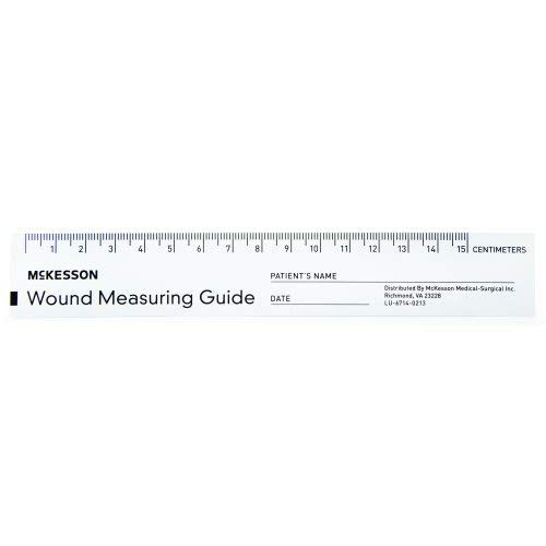McKesson Brand McKesson Wound Measuring Guide  533LR50BG  50 Each  Bag