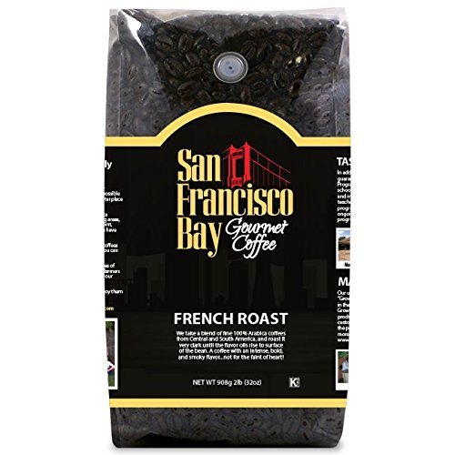 San Francisco Bay Coffee, French Roast- Whole Bean, 2-Pound (32 oz.)