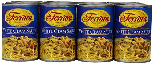 Ferrara White Clam Sauce 15Ounce Cans Pack of 12