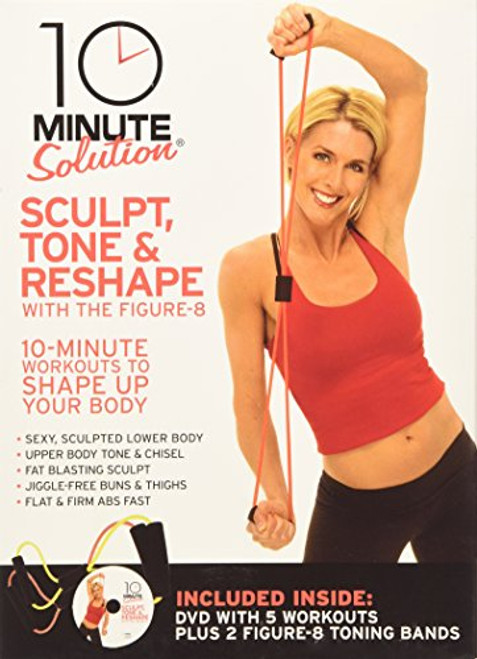 10 Minute Solution: Sculpt, Tone, & Reshape Kit w/ Figure-8 Cord 10 Minute Solution: Sculpt, Tone, & Reshape Kit w/ Figure-8 Cord