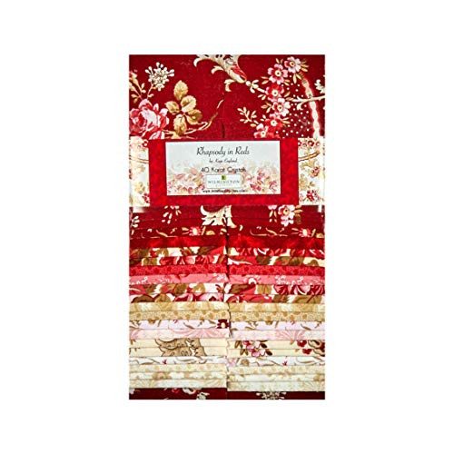 Wilmington Prints Wilmington Rhapsody in Reds 40 Karat Crystals 2 12 Multi Each