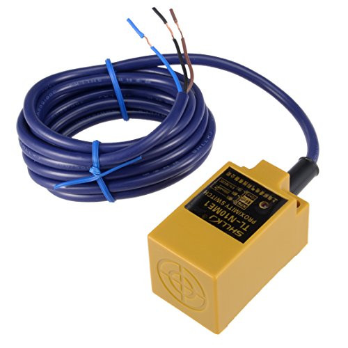 uxcell 10mm Inductive Proximity Sensor Switch Detector NPN NO DC 636V 300mA 3Wire TLN10ME1 for 3D Printer Probe Bed LevelingMCU Board