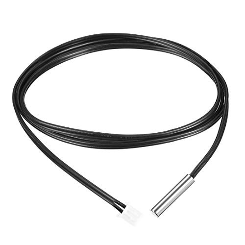 uxcell 150K NTC Thermistor Probe 197 Inch Stainless Steel Sensitive Temperature Temp Sensor for Air Conditioner