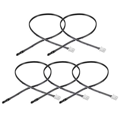 uxcell 5 Pcs 15K NTC Thermistor Probe 157 Inch Epoxy Sensitive Temperature Temp Sensor for Air Conditioner