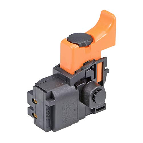 uxcell Trigger Switch FA24IBEK Electric Drill Hammer 250V6A125V8A Tool Power Speed Control Push Button Switch