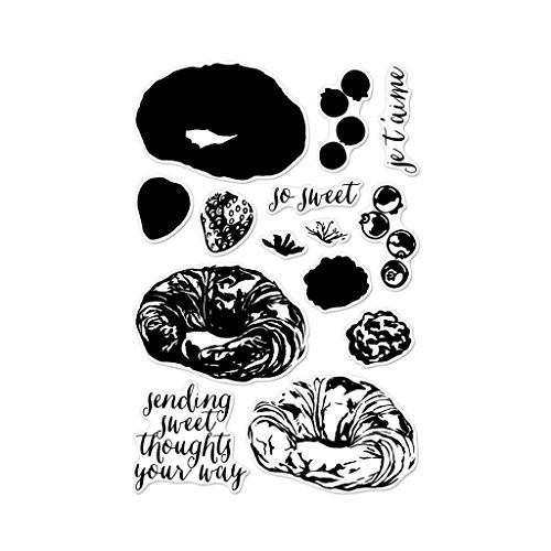 Hero Arts CM134 Color Layering Croissant Photopolymer Stamps