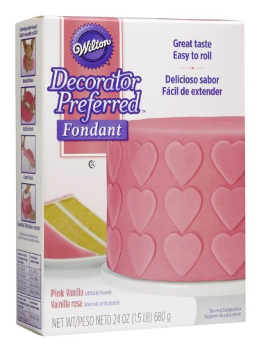 Wilton Decorator Preferred Fondant, Pink