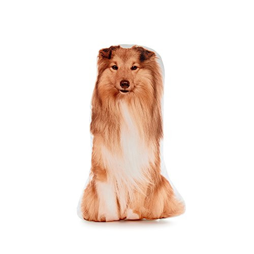 Cushion Co - Shetland Sheepdog Shaped Pillow 16" x 12" Cushion Co - Shetland Sheepdog Shaped Pillow 16" x 12"