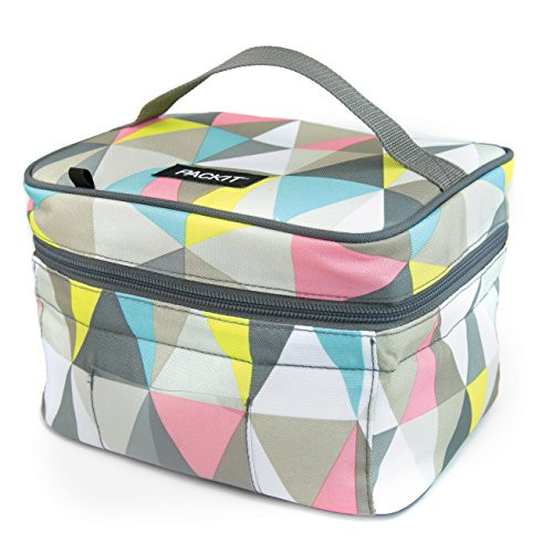 PackIt Freezable Baby Bottle Cooler for Breastmilk and Formula, Pastel Prism