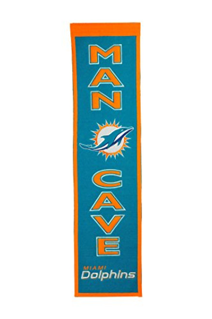 Winning Streak NFL Miami Dolphins Man Cave Banner Winning Streak NFL Miami Dolphins Man Cave Banner