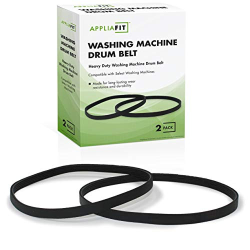 AppliaFit Washer Drive Belt Compatible With General Electric GE WH01X24697 2Pack