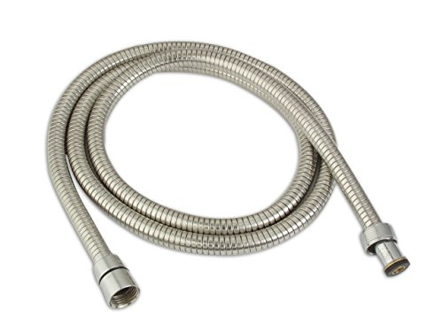 Whedon Products AF205B Stainless Steel Shower Hose Expands 59Inch to 84Inch Chrome