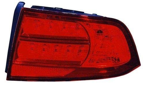 GoParts  for 2004  2006 Acura TL Rear Tail Light Lamp Assembly  Lens  Cover  Right Passenger 33501SEPA01 AC2819104 Replacement 2005