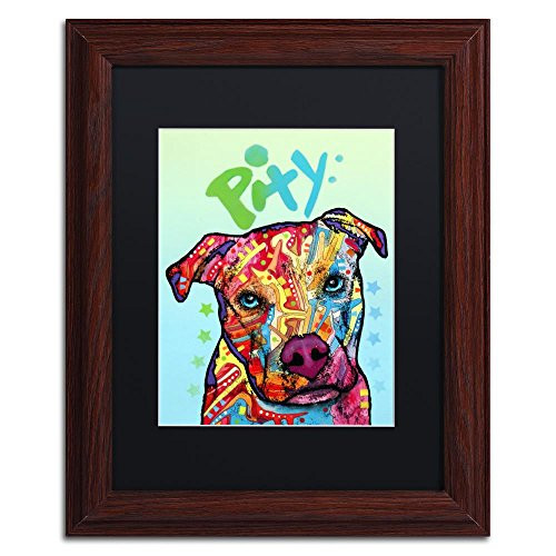 Pity by Dean Russo Black Matte Wood Frame 11x14Inch
