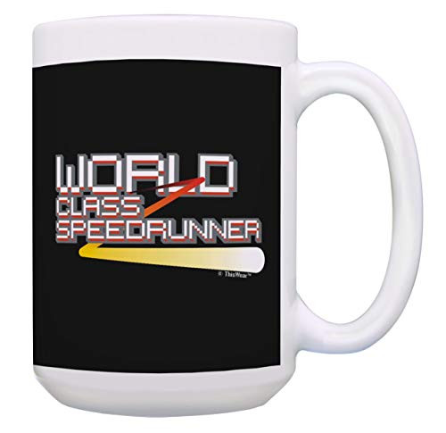 Classic Gamer Game Pad World Class Speedrunner Gamer 15oz Coffee Mug Tea Cup Black Classic Gamer Game Pad World Class Speedrunner Gamer 15oz Coffee Mug Tea Cup Black