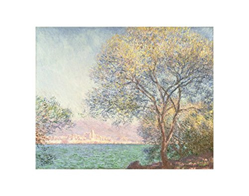 McGaw Graphics Morning at Antibes, 1888 by Claude Monet Painting Print