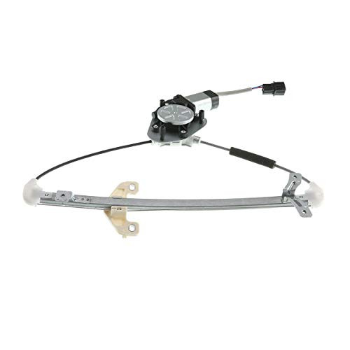 APremium Power Window Regulator with Motor Compatible with Honda Accord 20032007 Sedan Rear Right Passenger Side