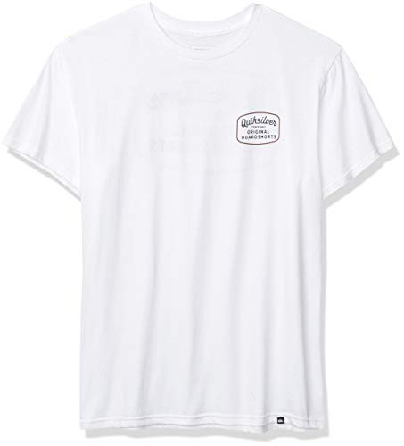 Quiksilver Mens Rear View TEE White L